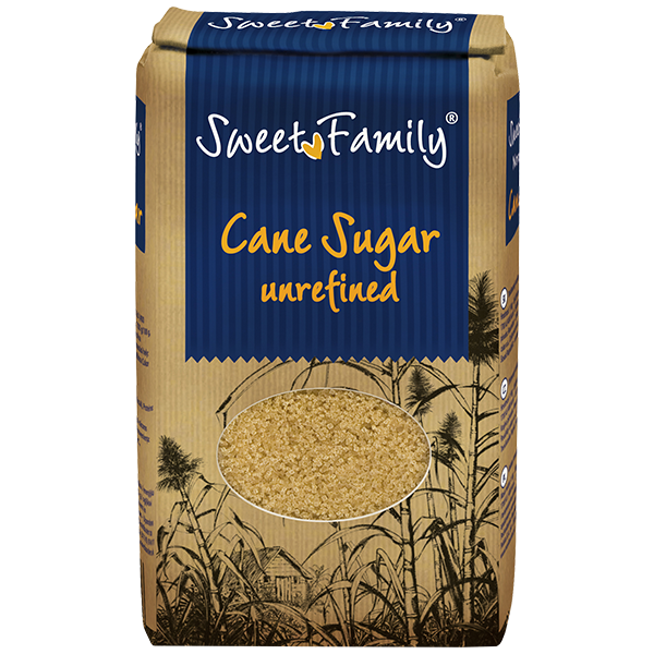Cukor trstinový Sweet family 1 kg. / 1ks
