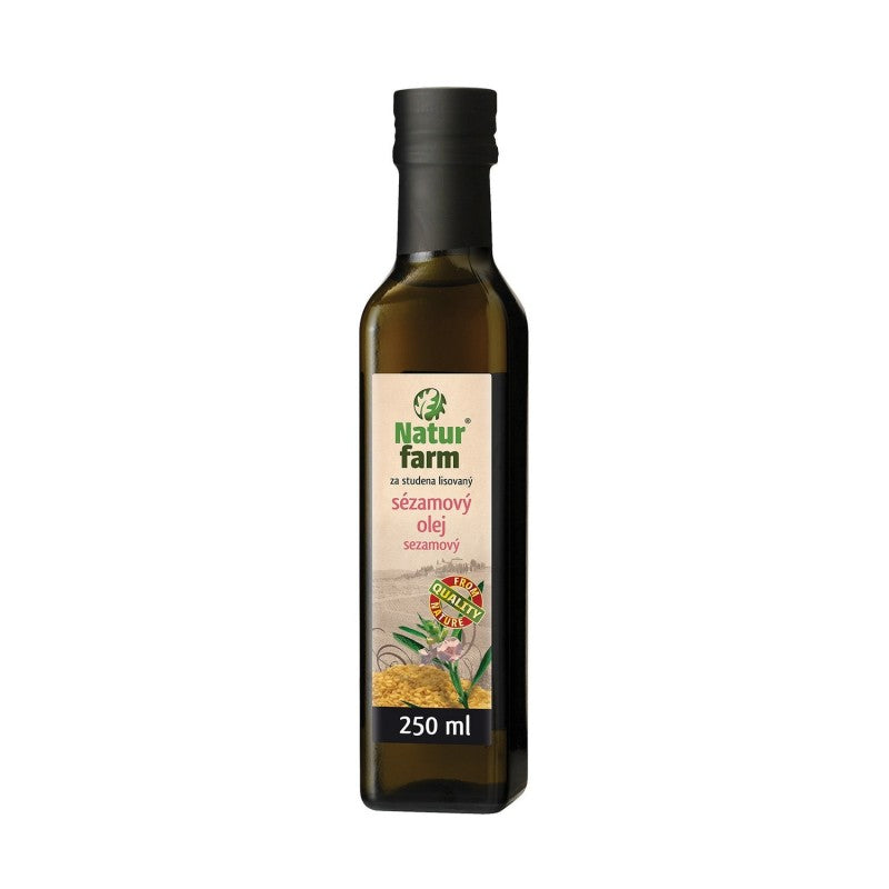 Sezamový olej Natur Farm 250 ml. / 1ks